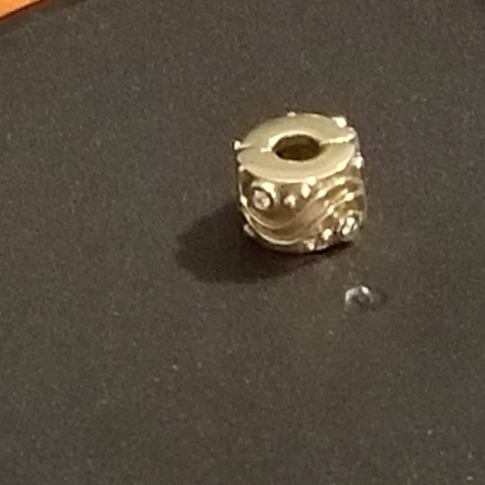 Gold Pandora "Babbling Brooke" charm